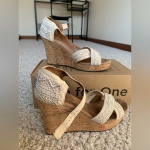 Toms wedge Sandals
